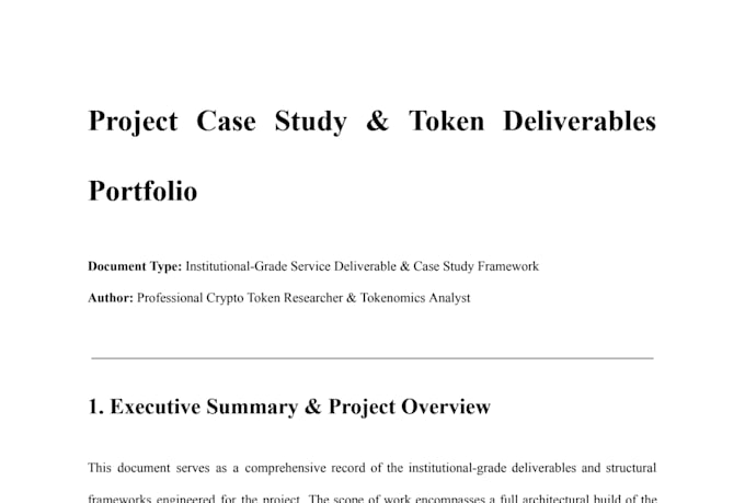 write crypto whitepaper, tokenomics and litepaper